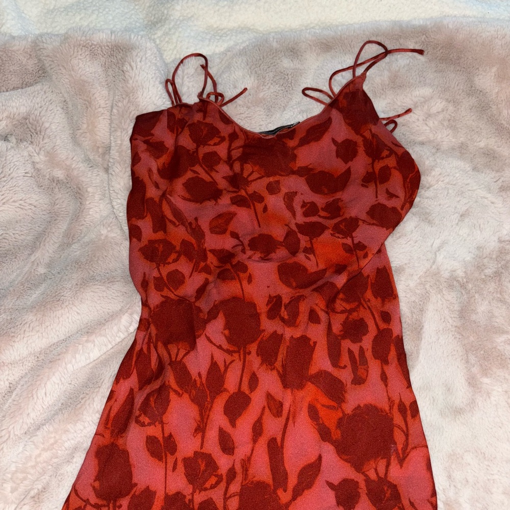 Realisation Par - The Luz Havana - red floral dress